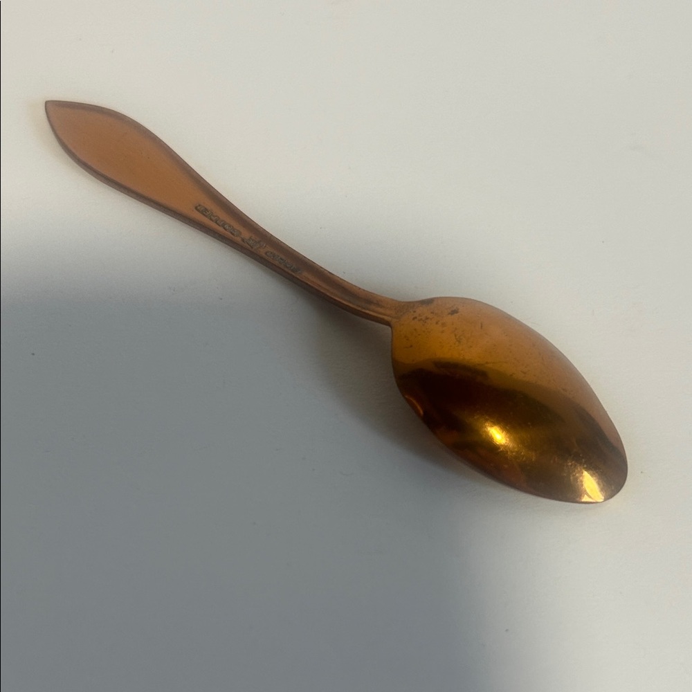 Solid copper Decorative Spoon - Picture 5 of 5